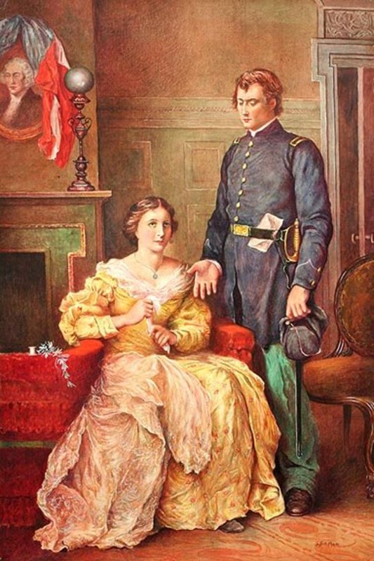 The Departure by S. Bingham, c.1900